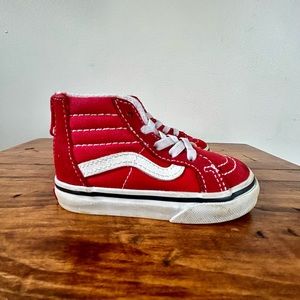 Toddler Sk8-Hi Zip Shoe